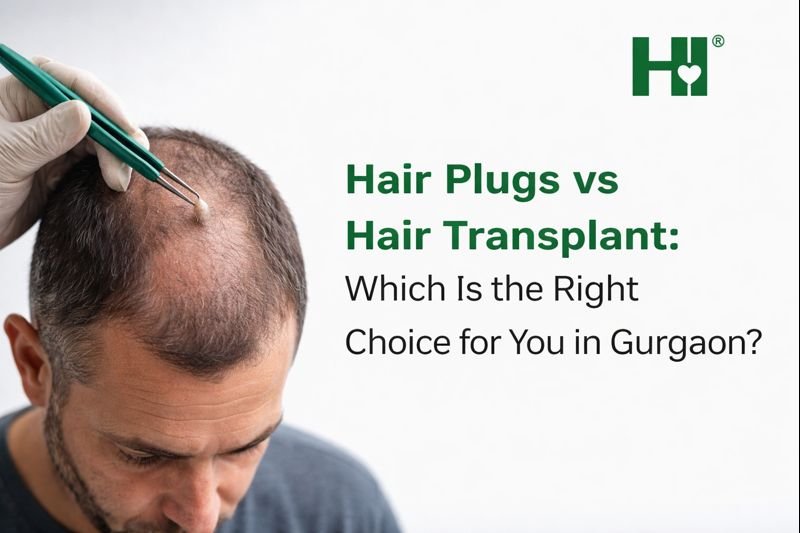 Hair Plugs vs Hair Transplant: Which Is the Right Choice for You in Gurgaon?