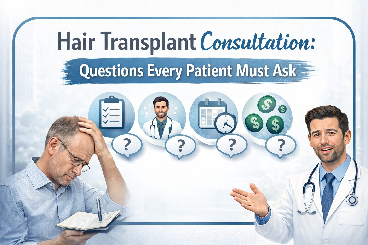 Hair Transplant Consultation: Questions Every Patient Must Ask