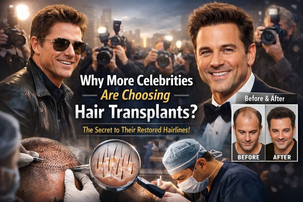 celebrity hair transplant