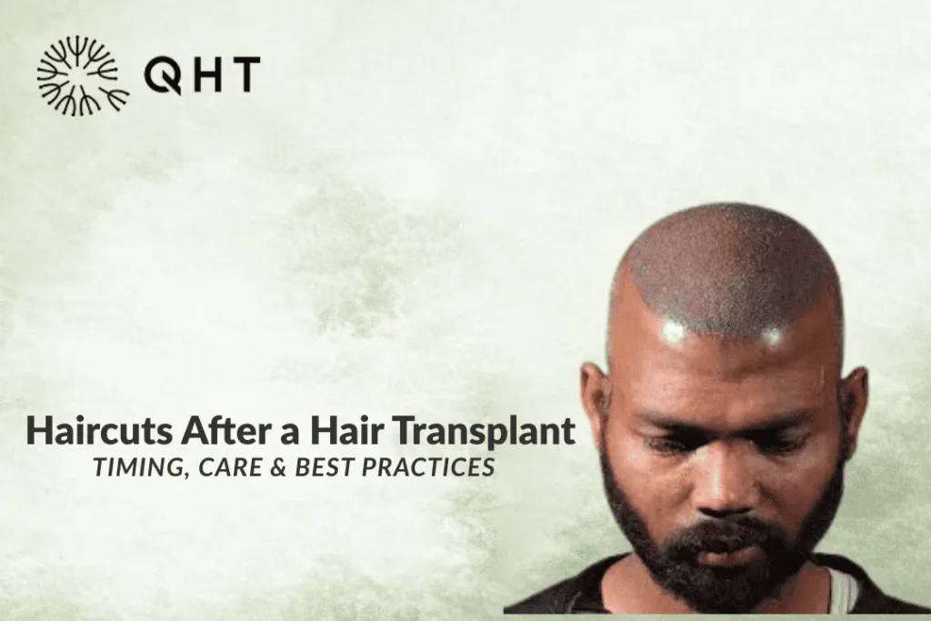 Cut Hair After Hair Transplant