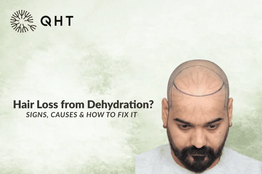 dehydration hair loss