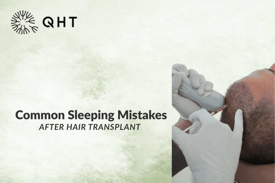 Common Sleeping Mistakes After Hair Transplant Surgery