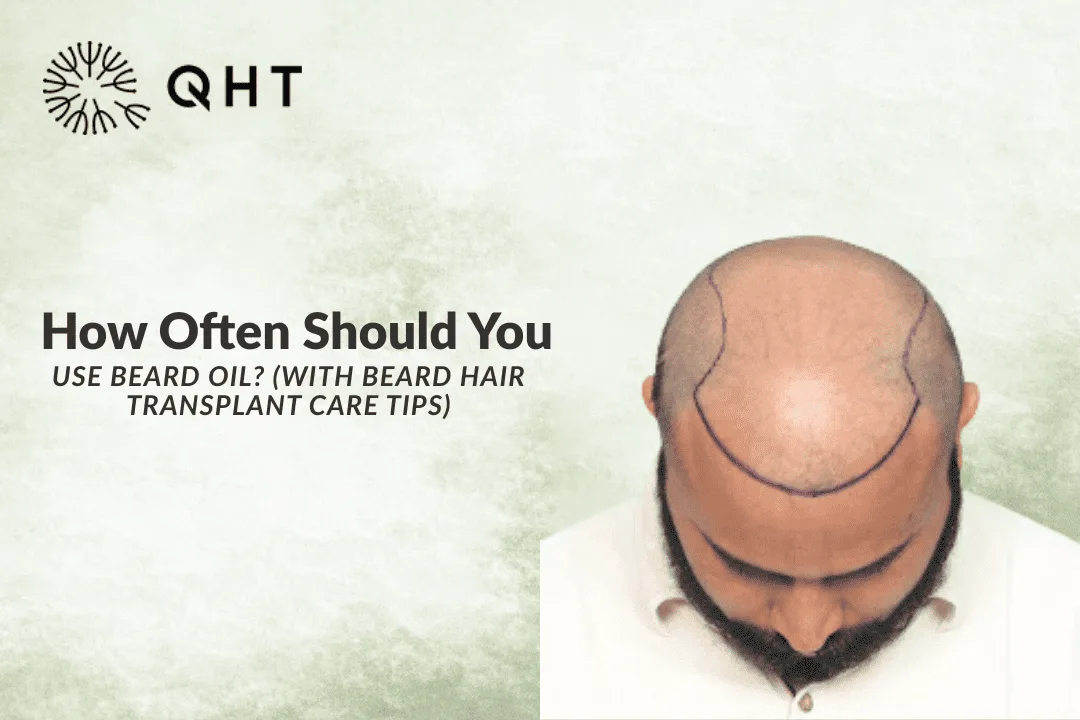 How Often Should You Use Beard Oil? (With Beard Hair Transplant Care Tips)