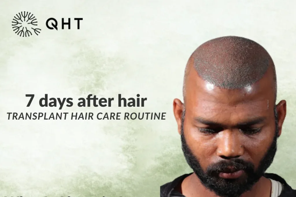 Hair care steps