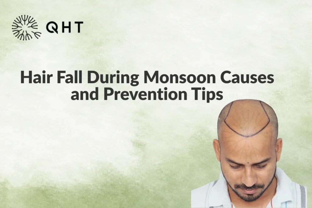 Hair fall during monsoon