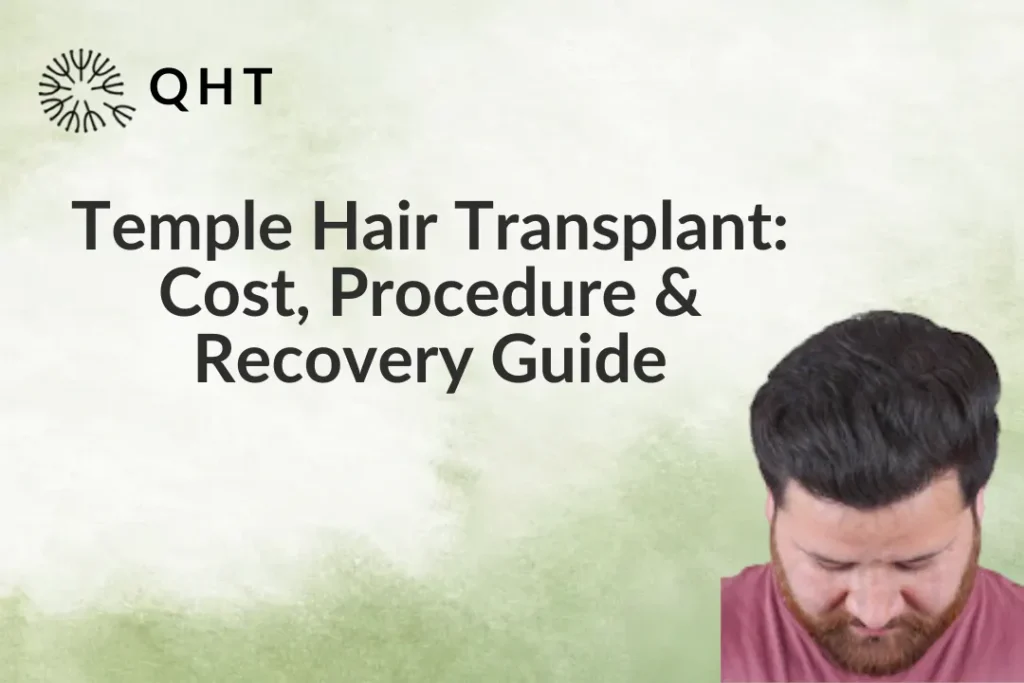 Temple hair transplant