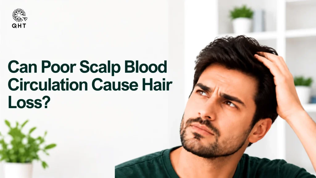 blood circulation and hair loss