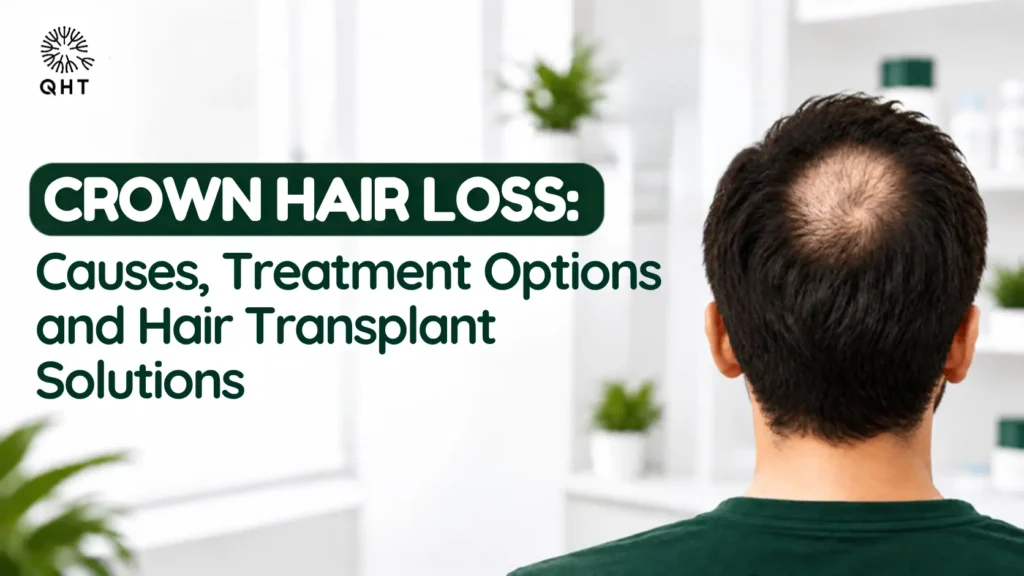 Crown hair loss