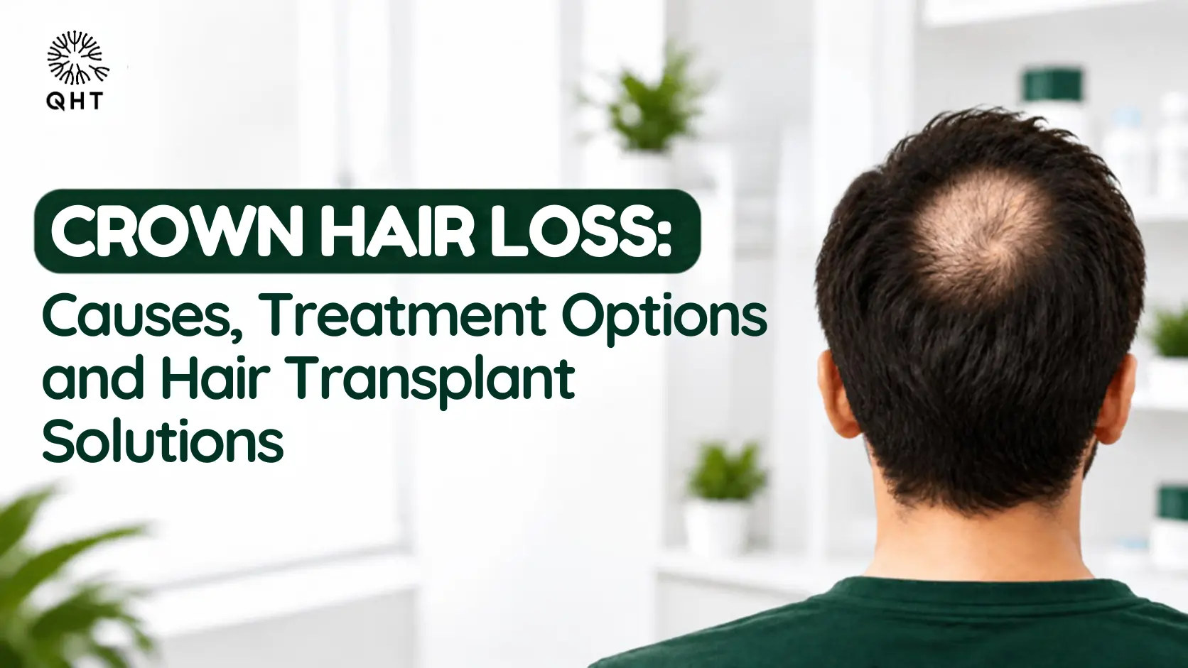 Crown hair loss