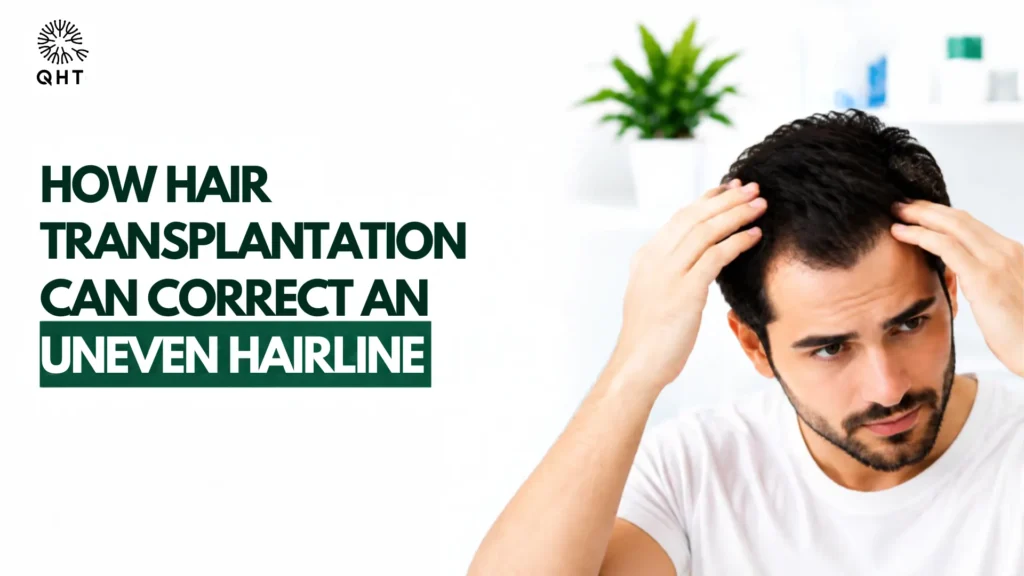 hair transplant for uneven hairline